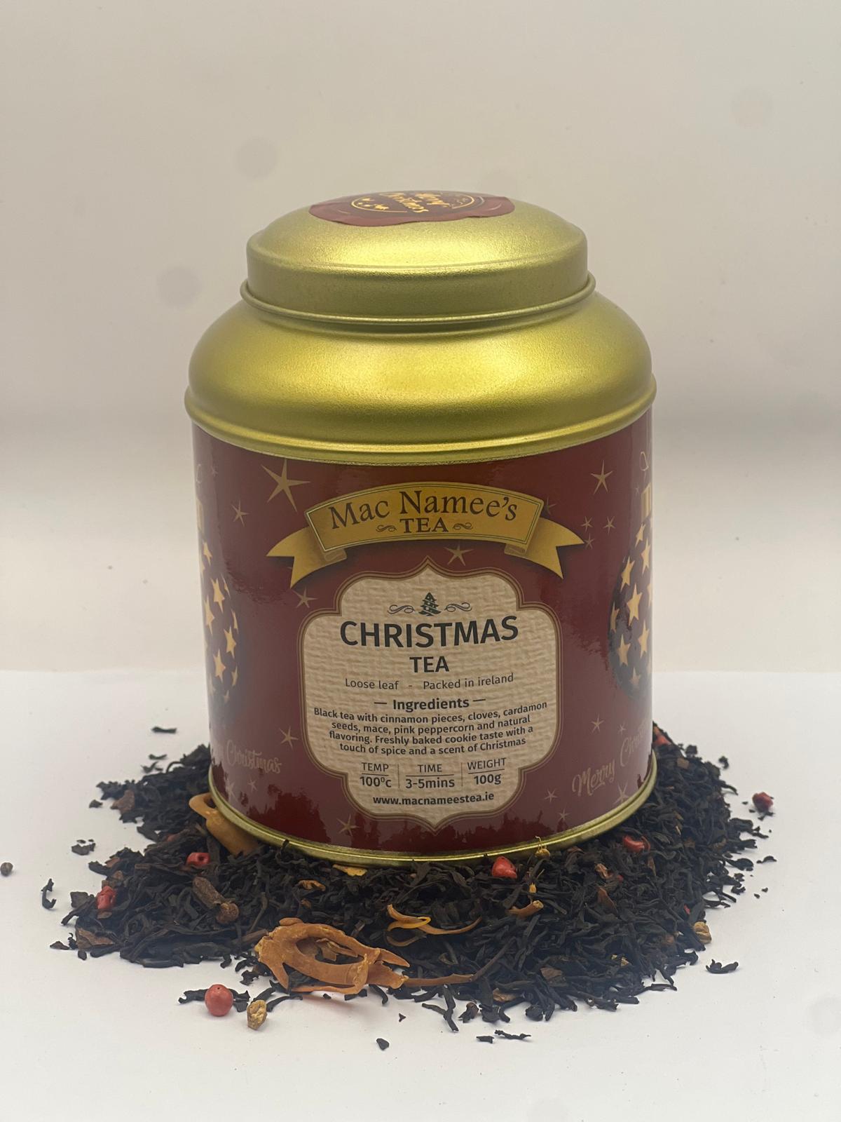 Black Christmas Tea Tin 100g