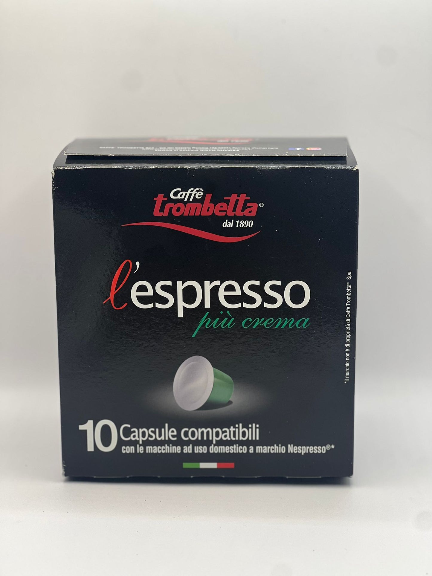 Caffè Trombetta l'Espresso Capsules Piu Crema